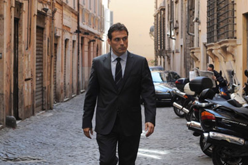 Rufus Sewell as Aurelio Zen in the BBC series "Zen"