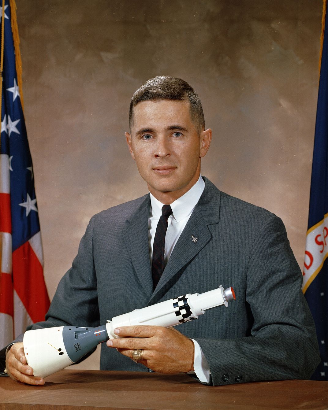 Astronaut William A. Anders, photographed in 1968