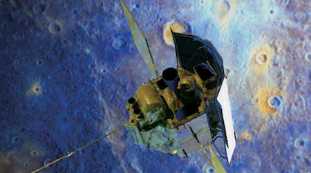 NASA’s MErcurcy Surface, Space ENvironment, GEochemistry and Ranging spacecraft completed a year-long orbit in March 2012.