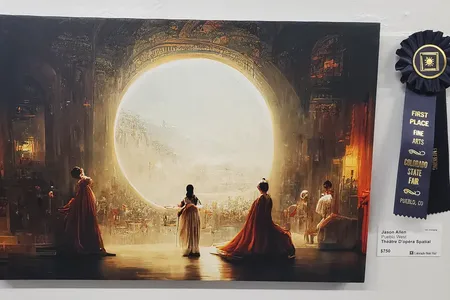 Th&eacute;&acirc;tre D&rsquo;op&eacute;ra Spatial by Jason Allen