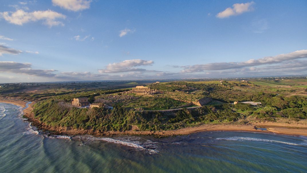 The archaeological site of Selinunte