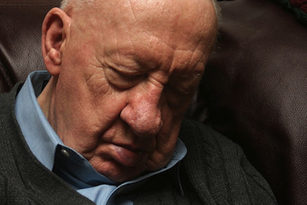 People in their 80s rarely complain of sleep problems.