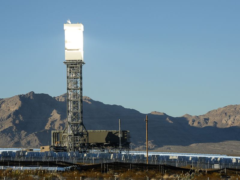 Solar power plant in the Mojave Desert | Smithsonian Photo Contest