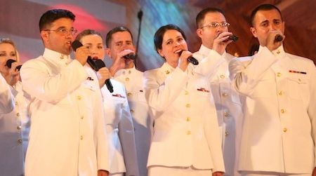 Hear the voices of the Navy this Friday at the Air and Space Museum, where the Navy Band Sea Chanters and The Anchor Sisters will perform.