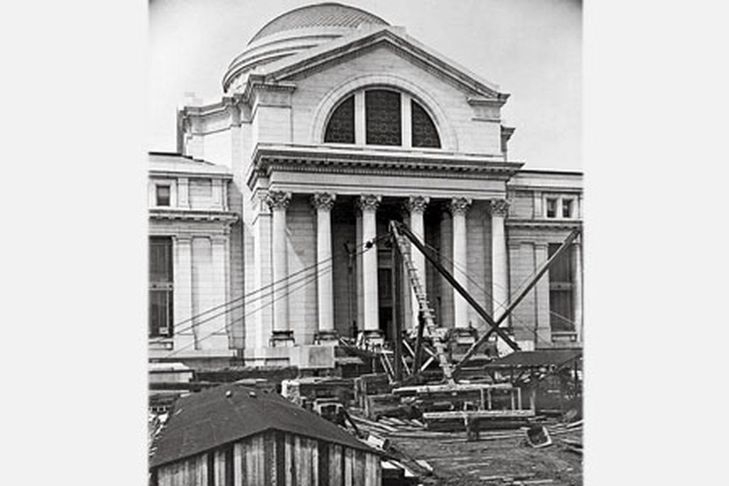Natural History Museum construction