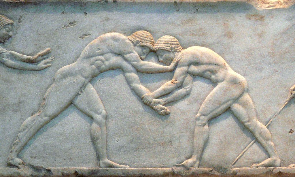 Ancient Greek wrestling