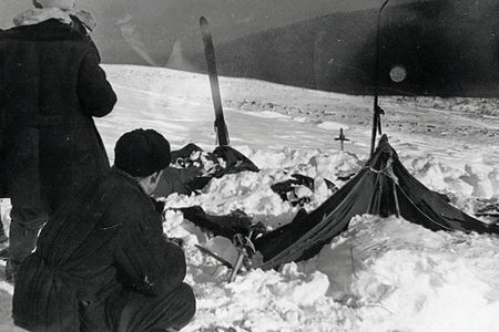 Rescuers found the Dyatlov group's abandoned tent on February 26, 1959.