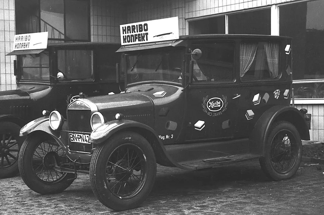 Haribo delivery vehicle, 1960s