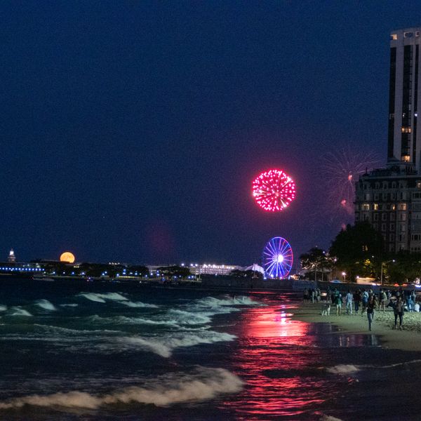 Supermoon Rises to See the Fireworks thumbnail