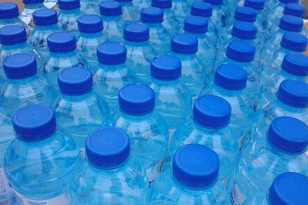 People drink 500 billion plastic bottles of water a year, according to The Guardian.