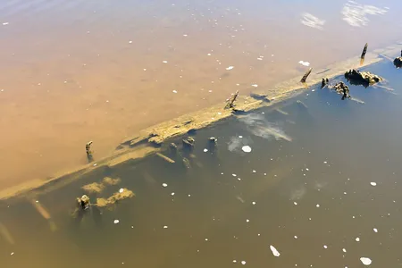 Bill Milner was jet skiing along the Neches River when he ran into something that turned out to be a World War I shipwreck.
