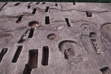 The burials span three eras of ancient history, from the predynastic period to the reign of the Hyksos dynasty.