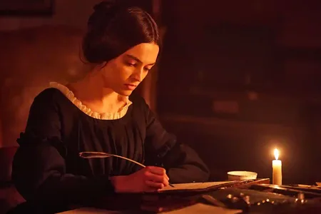 Emma Mackey as Emily Bront&euml; in&nbsp;Emily, a new film from&nbsp;Frances O'Connor