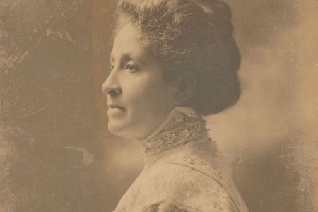 A portrait (detail, above) of Mary Church Terrell, a prominent D.C. activist and suffragist. The image is just one of dozens of turn-of-the-century photographs featured in "Pictures with Purpose"