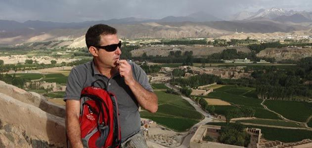 Joshua Hammer in Bamiyan