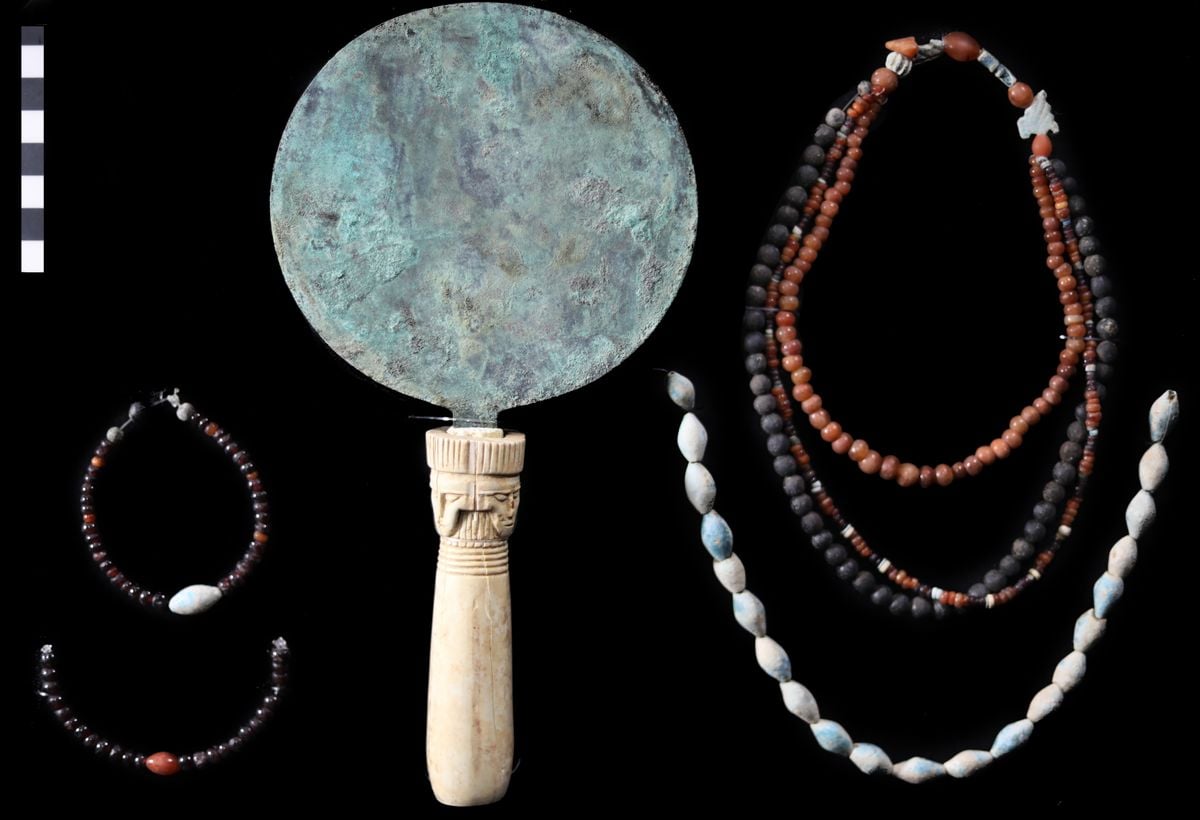 Archaeologists Discover Ancient Egyptian Family Tomb Full of Necklaces ...