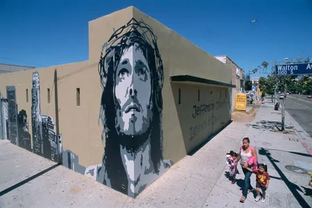 Jefferson Church, Walton Avenue at Jefferson, Los Angeles, 2012