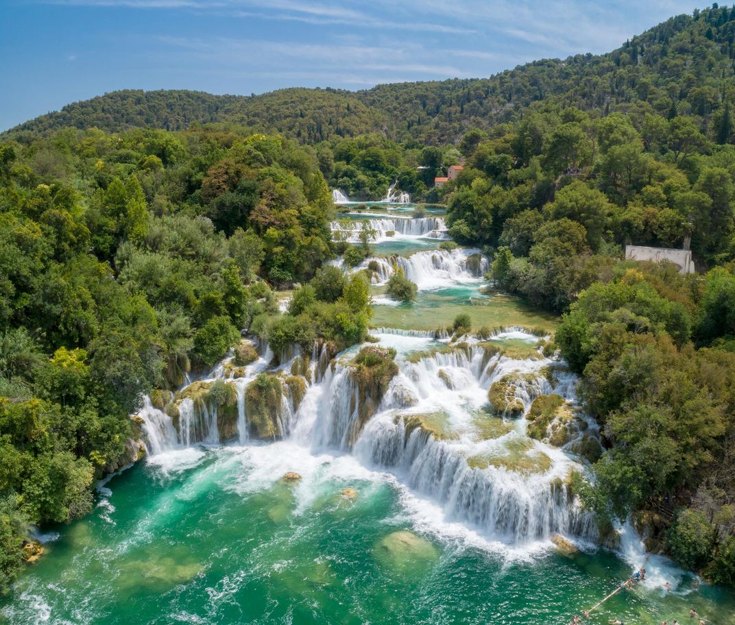 Waterfalls at Krka National Park
