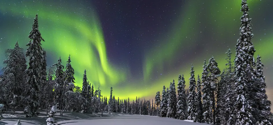  Northern lights in Finland 