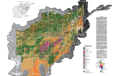 A map of Afghanistan’s resources