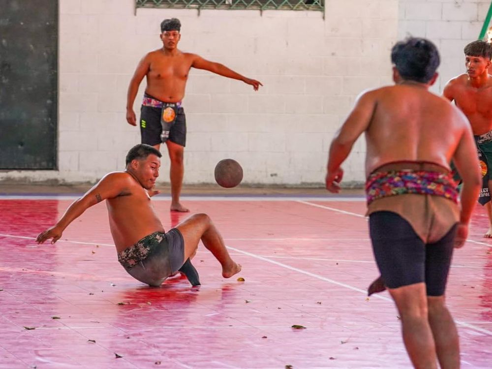 Pok-ta-pok players in Belize
