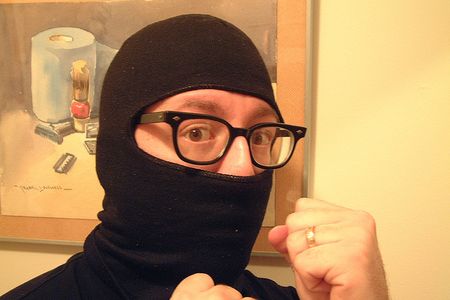 A wanna-be ninja