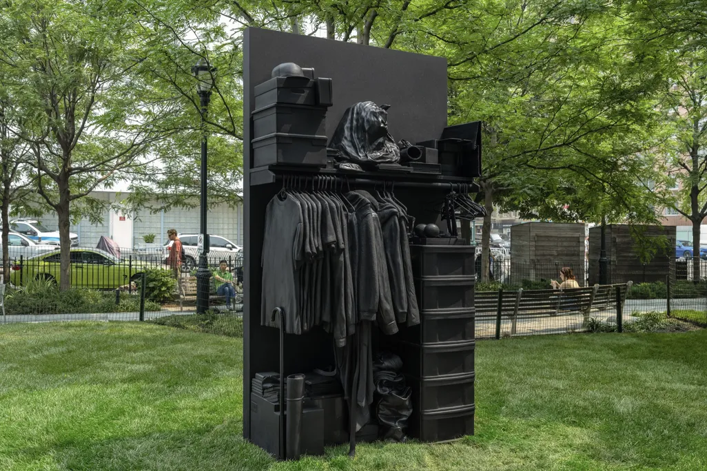 Full view of the memorial