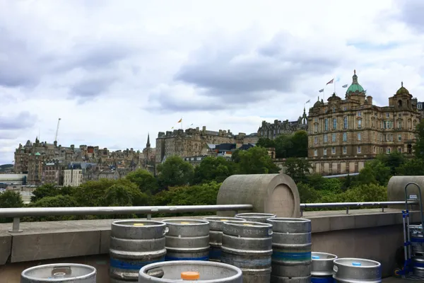 Historic Edinburgh Past Beer Kegs thumbnail