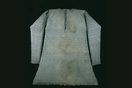 The vest said to have been worn by Charles I at his execution on January 30, 1649