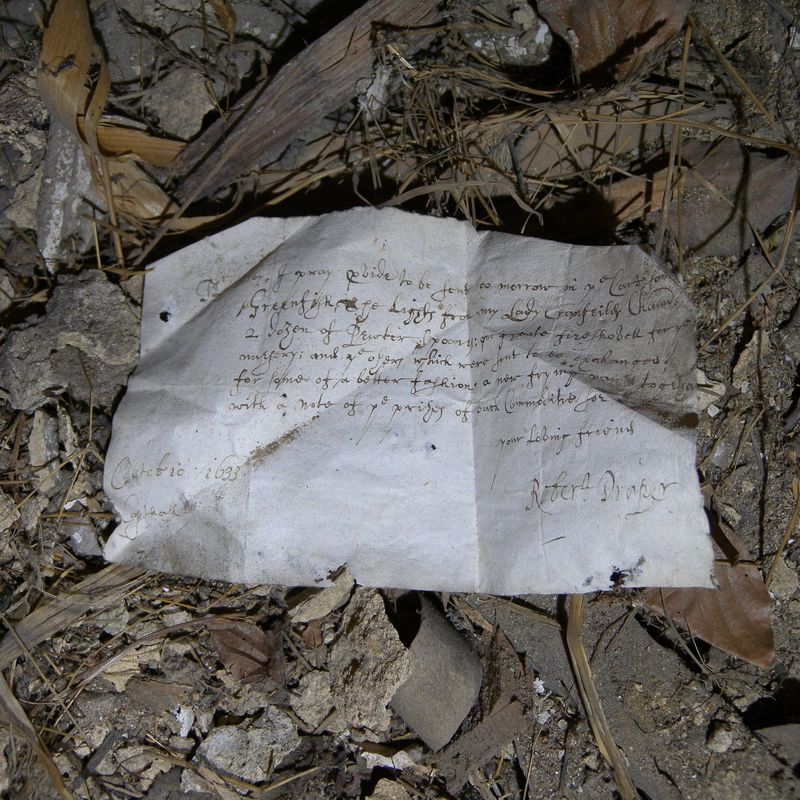 Seventeenth-Century Shopping List Discovered Under Floorboards of