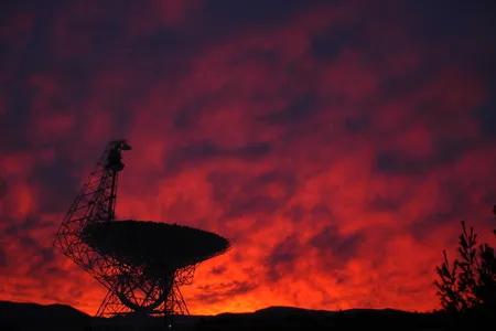 The Green Bank Telescope pictured—and other radio telescopes like it—are listening for "technosignatures," or possible transmissions from intelligent life forms