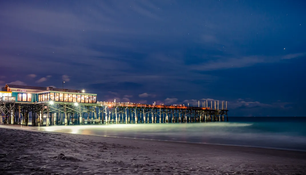 Cocoa beach pier at night | Smithsonian Photo Contest | Smithsonian