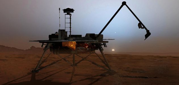 The Phoenix lander