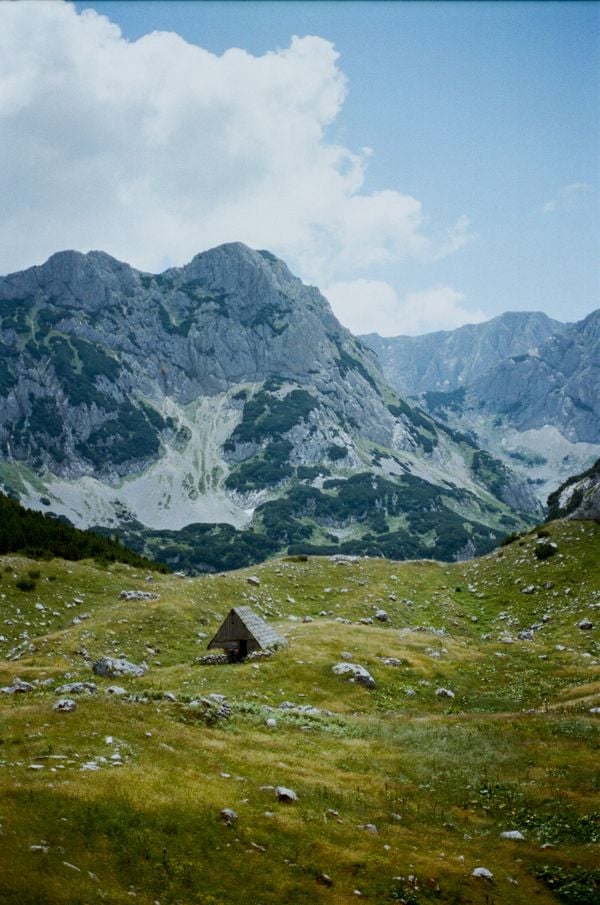 An abandoned shed on Durmitor thumbnail