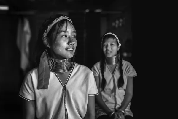 Two Kayan Girls in Soft Light thumbnail