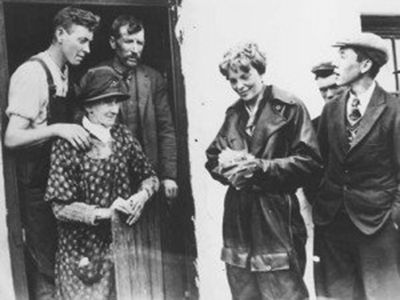 Earhart and Gallagher family. 