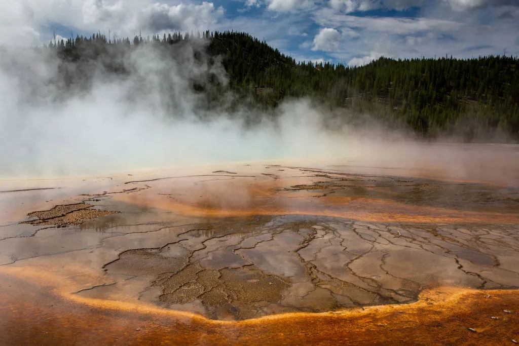 Grand Prismatic Spring in Yellowstone National Park