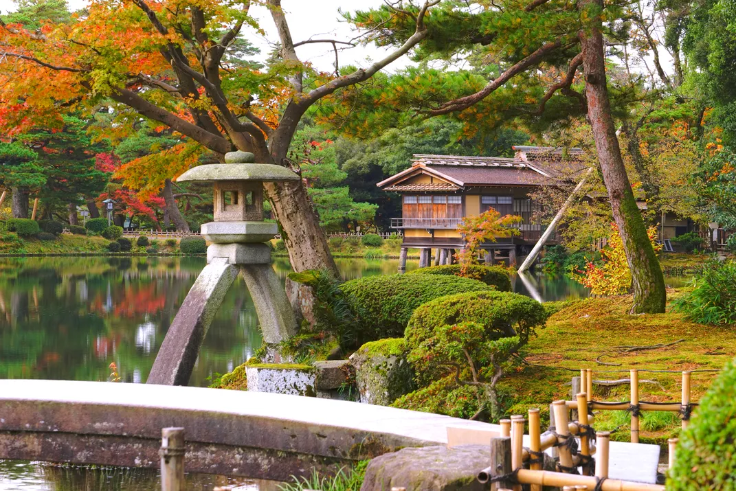 Kenrokuen Garden in Kanazawa