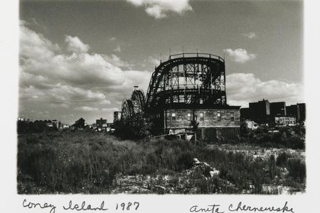 Anita Chernewski (American, b. 1946), Coney Island (Thunderbolt), 1987, Gelatin silver print
