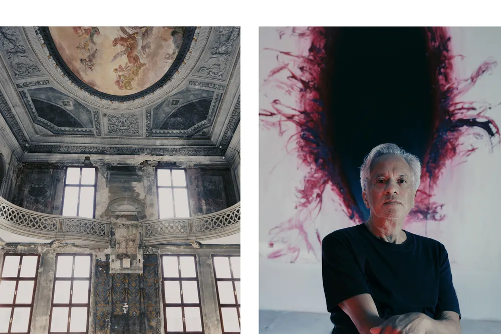 OPENER - Originally built in the 1500s, the grand Palazzo Priuli Manfrin in Venice, with its elaborate architecture and ornate frescoes, will eventually house Anish Kapoor’s foundation.
