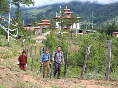The Trans Bhutan Trail, which was originally part of the Silk Road, is a historic pilgrimage route dating back thousands of years.