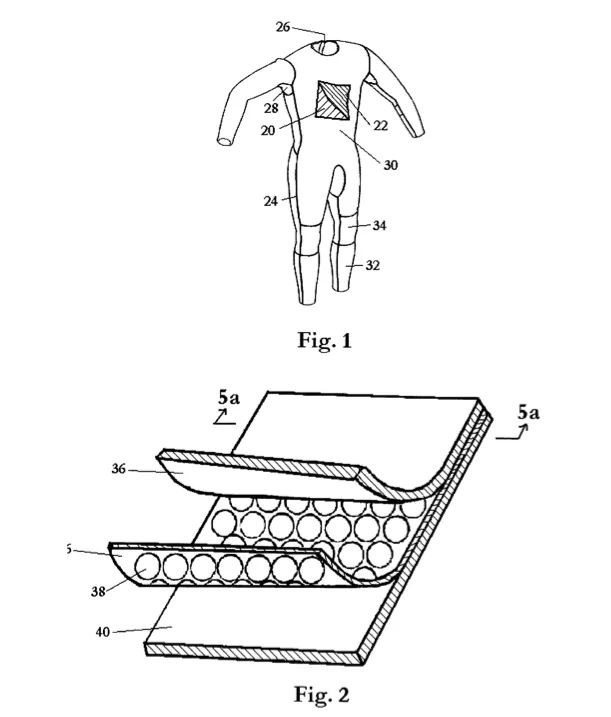 A flap exposes a protective layer