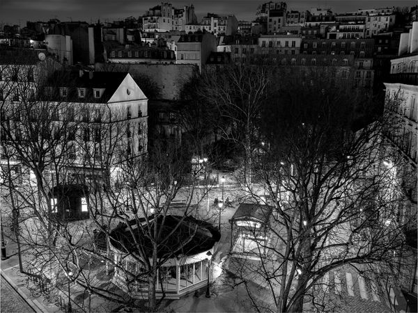 Abbesses station at 3am,Montmartre, Paris thumbnail