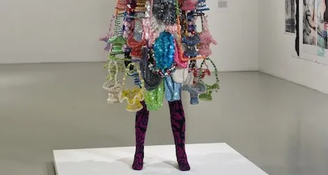 Nick Cave’s exuberant sculpture, “Soundsuit,” from 2009 marks a recent application of assemblage.