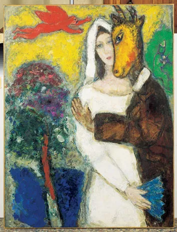 peter denies knowing jesus and chagall