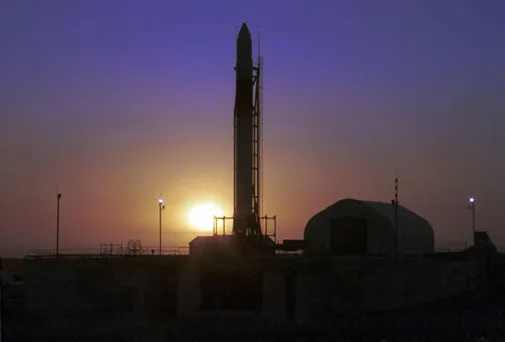 The privately funded Falcon rocket gets a step closer to orbit.