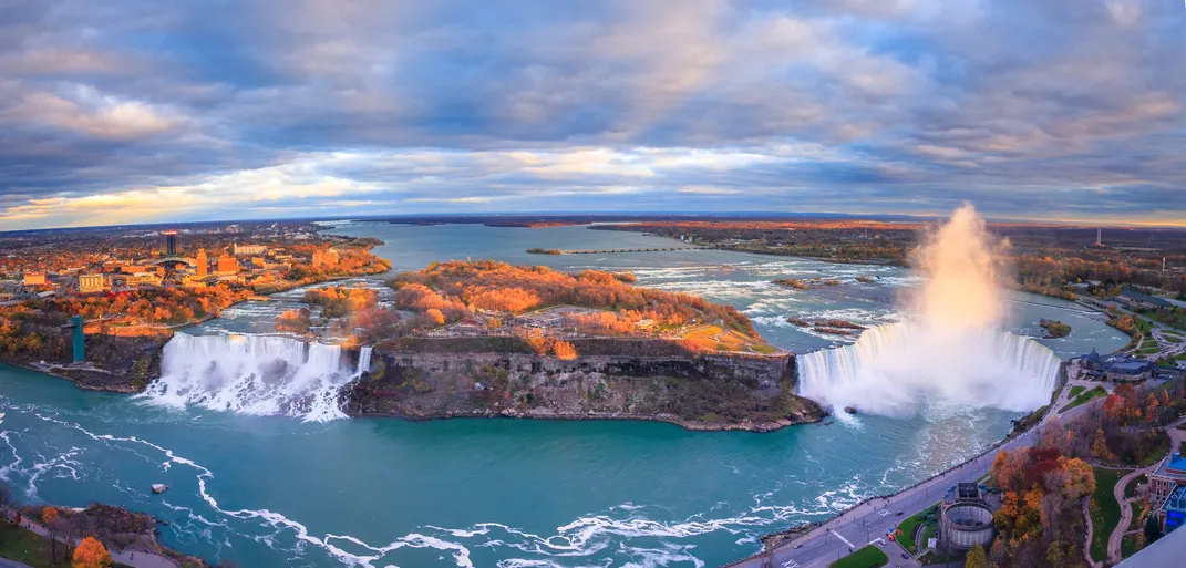 The majestic Niagara Falls