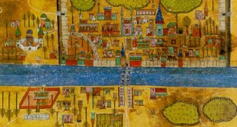 An Arab city of the early medieval period