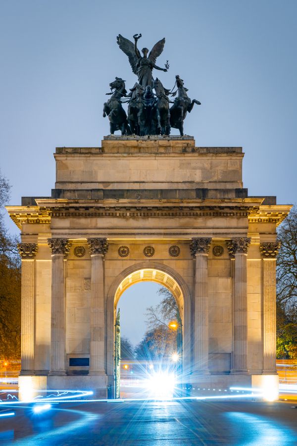Wellington Arch in London, England thumbnail
