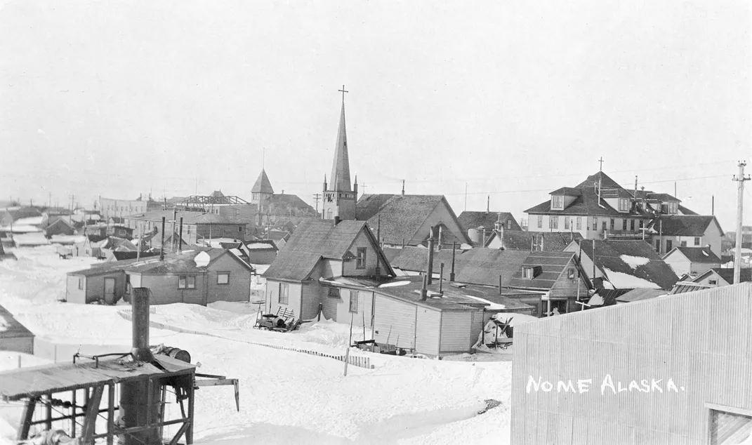 View of Nome, Alaska, in 1916